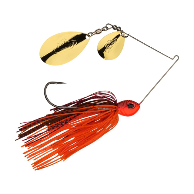 Berkley Power Blade Standard Spinnerbait 1/2 oz Colorado Indiana Fire Craw