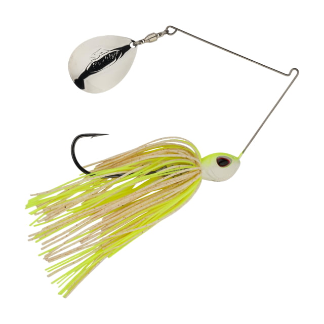 Berkley Power Blade Standard Spinnerbait 1/2 oz Colorado White Chartreuse
