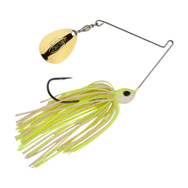 Berkley Power Blade Standard Spinnerbait 1/4 oz Colorado White Chartreuse