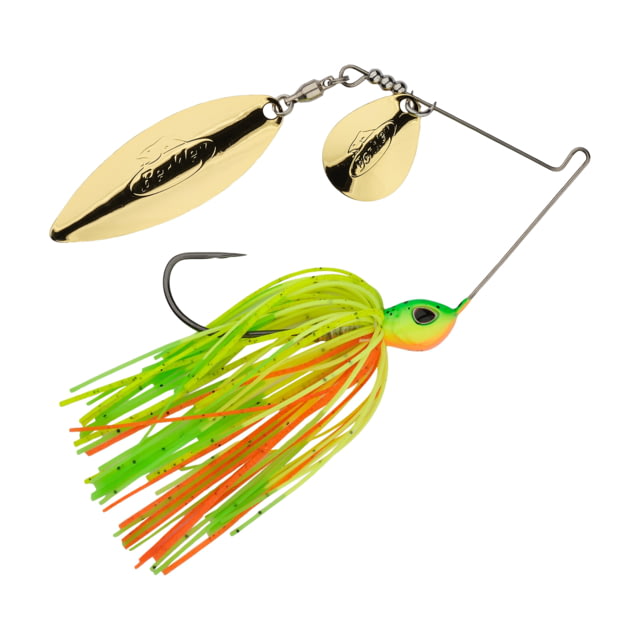 Berkley Power Blade Standard Spinnerbait 1/4 oz Colorado Willow Firetiger