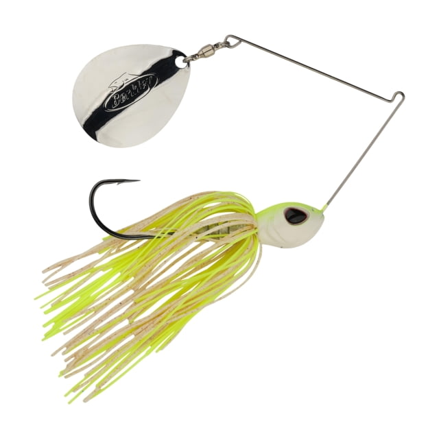 Berkley Power Blade Standard Spinnerbait 1 oz Colorado White Chartreuse