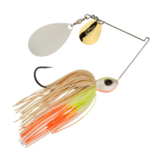 Berkley Power Blade Standard Spinnerbait 3/4 oz Colorado Indiana Painted Kicker Coleslaw