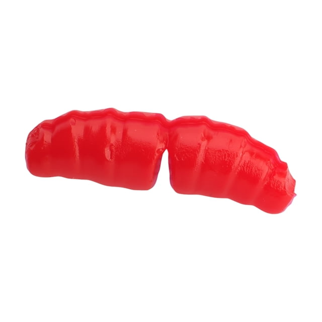 Berkley PowerBait Action Waxies Soft Bait 3/4in / 2cm Red