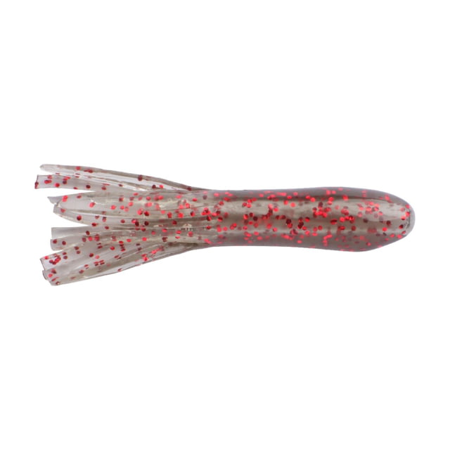 Berkley Berkley PowerBait Atomic Tubes Soft Bait Lures 20 Pack 1.25in Clear Brown Red Fleck