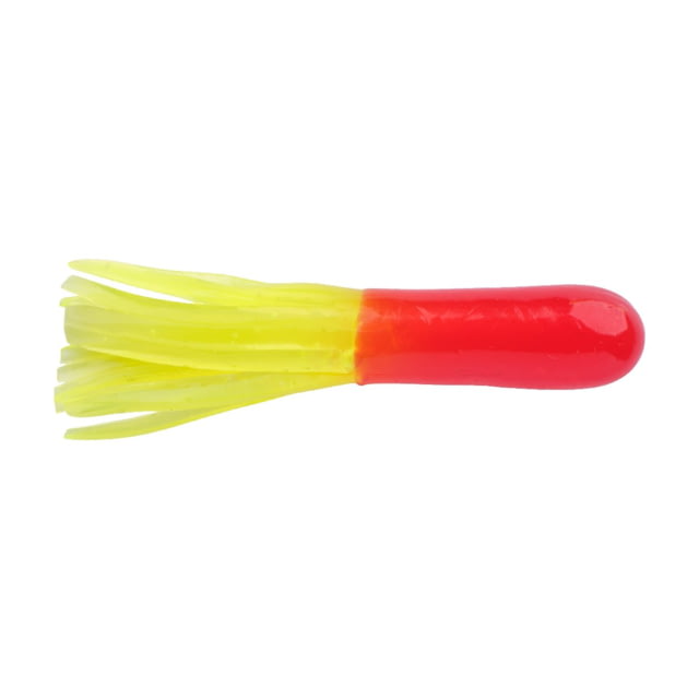 Berkley Berkley PowerBait Atomic Tubes Soft Bait Lures 20 Pack 1.25in Red Chartreuse