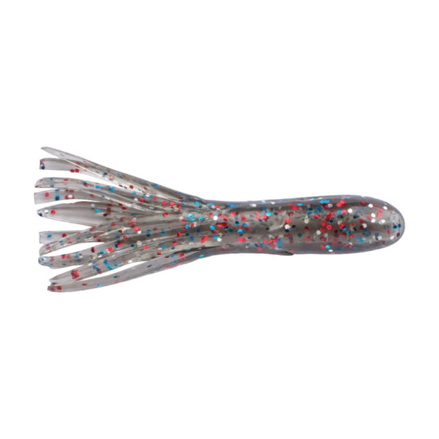 Berkley Berkley PowerBait Atomic Tubes Soft Bait Lures 20 Pack 1.25in Smoke Rainbow Sparkle