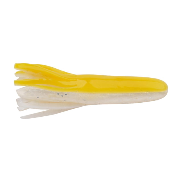 Berkley Berkley PowerBait Atomic Tubes Soft Bait Lures 20 Pack 1.5in Yellow Back