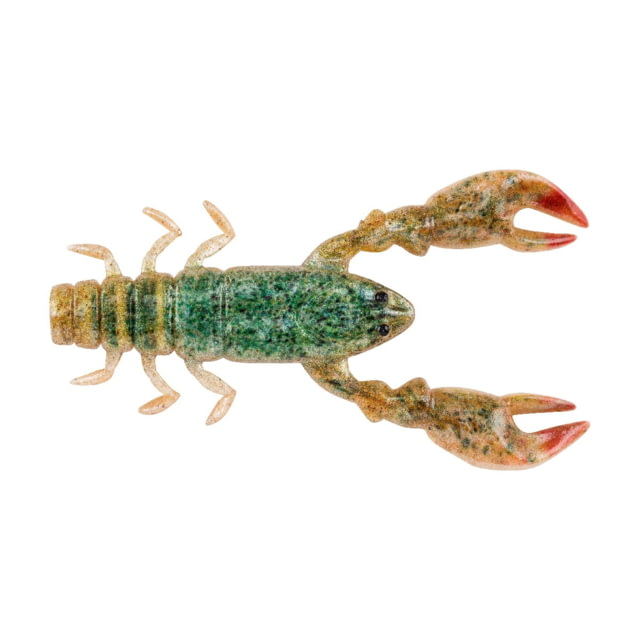 Berkley Berkley PowerBait Champ Craw Creature Bait 3.5in 6 Pack HD Green Craw