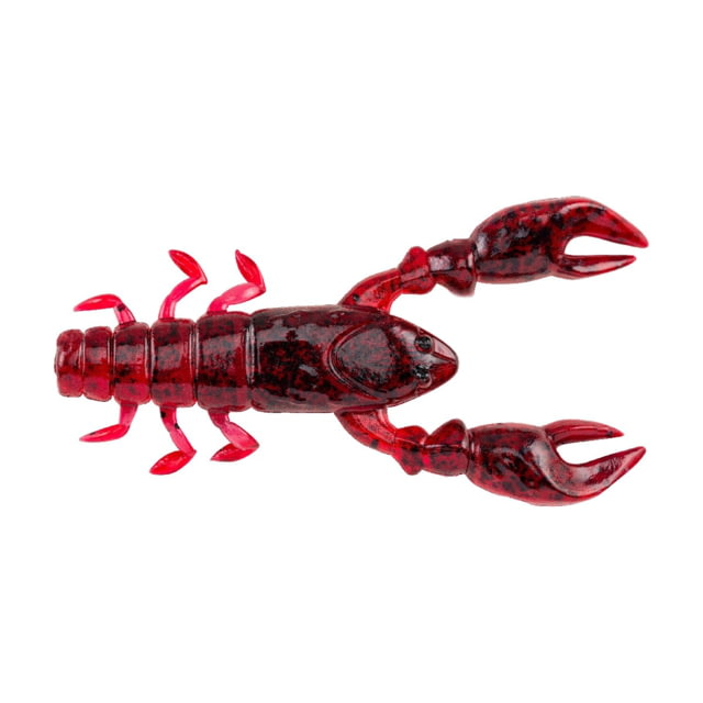 Berkley Berkley PowerBait Champ Craw Creature Bait 3.5in 6 Pack HD Red Craw