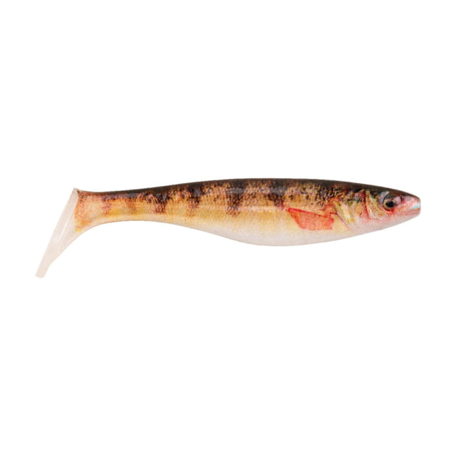 Berkley Berkley PowerBait Champ Swimmer Swimbaits 4.6in 5 Pack HD Yellow Perch