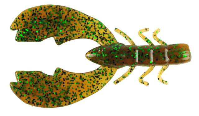 Berkley Berkley PowerBait Chigger Craw Lure 3in Pumpkin Green Fleck