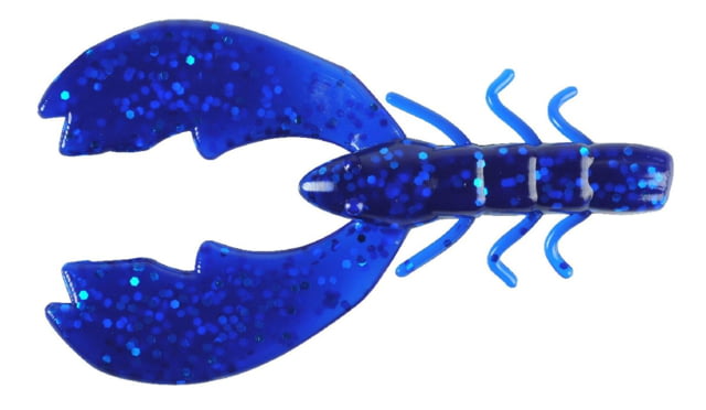 Berkley Berkley PowerBait Chigger Craw Lure 4in Sapphire Blue