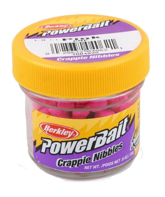 Berkley Berkley PowerBait Crappie Nibbles Pink