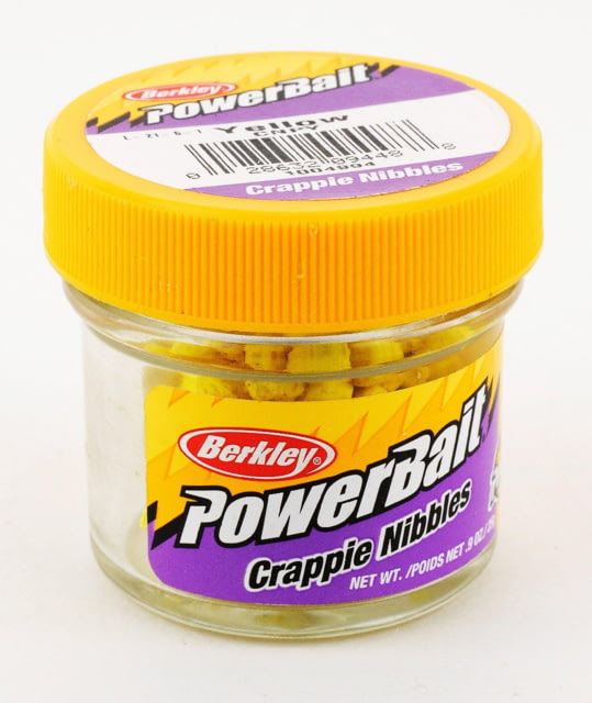 Berkley Berkley PowerBait Crappie Nibbles Yellow