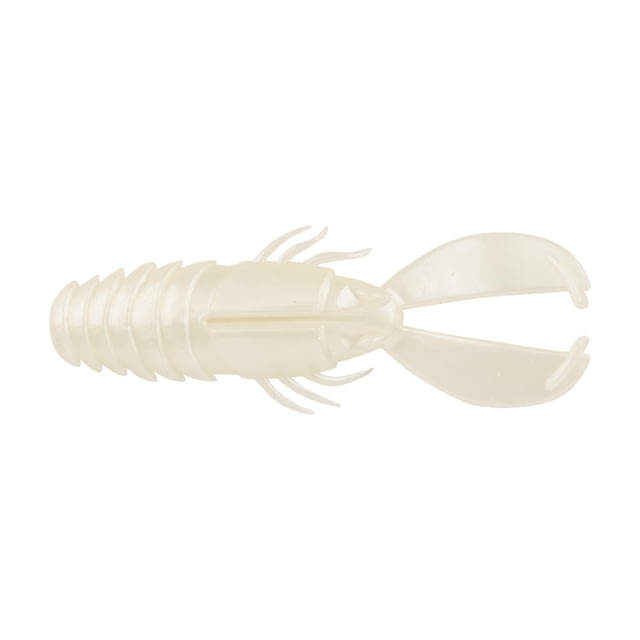 Berkley Berkley PowerBait Crash Craw Soft Bait 3.5in 8 Pack Pearl White