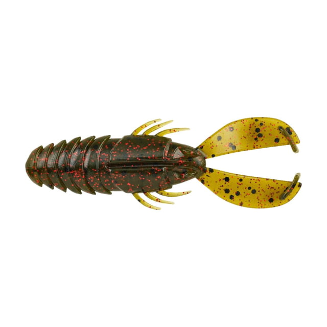 Berkley Berkley PowerBait Crash Craw Soft Bait 3.5in 8 Pack Watermelon Red