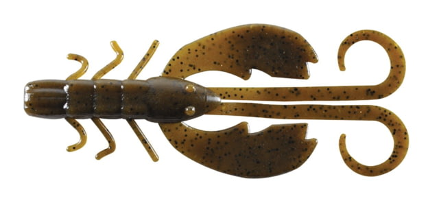 Berkley Berkley PowerBait Crazy Legs Chigger Craw Creature Bait 3in 10 Pack Green Pumpkin