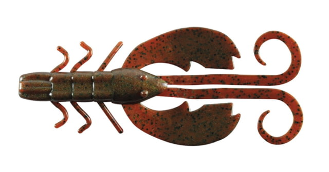 Berkley Berkley PowerBait Crazy Legs Chigger Craw Creature Bait 4in 8 Pack Breen