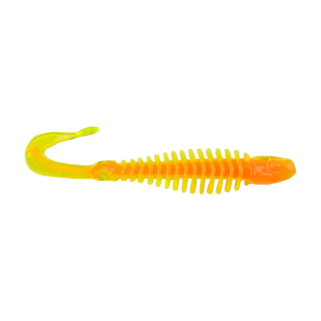 Berkley Berkley PowerBait Curly Bones Soft Bait 3in 10 Pack Citrus Punch