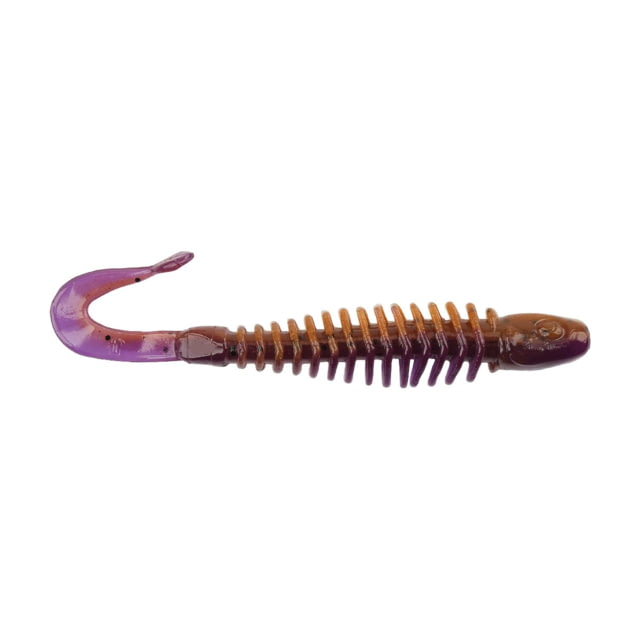 Berkley Berkley PowerBait Curly Bones Soft Bait 3in 10 Pack Peanut Butter and Jelly