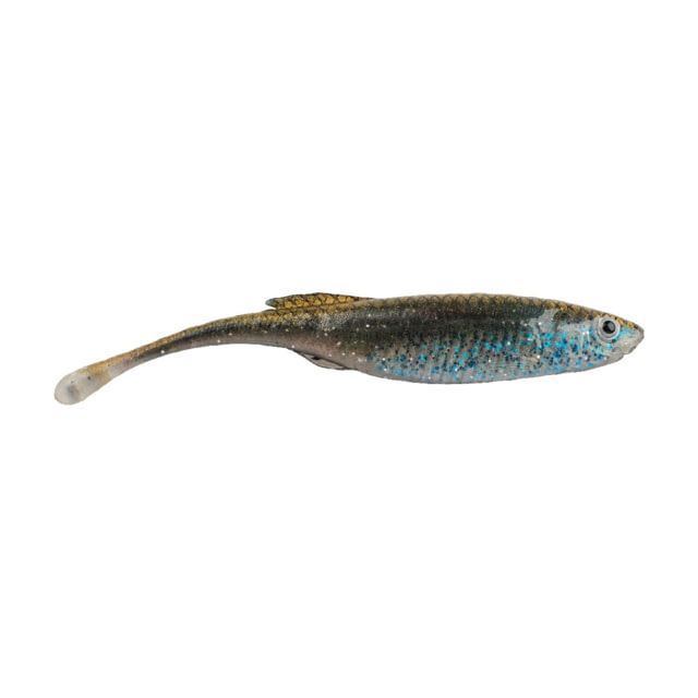 Berkley Berkley PowerBait Drip Minnow Soft Bait 3in 6 Pack HD Emerald Shiner