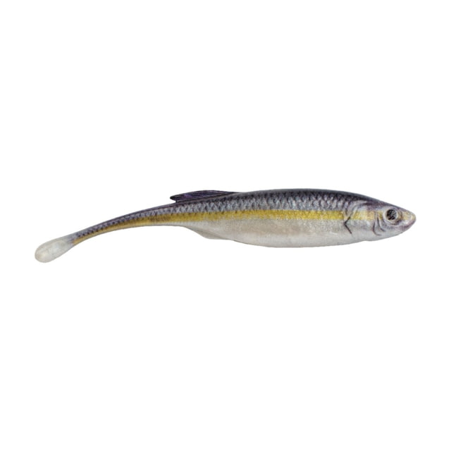 Berkley Berkley PowerBait Drip Minnow Soft Bait 4in 5 Pack Black Shad