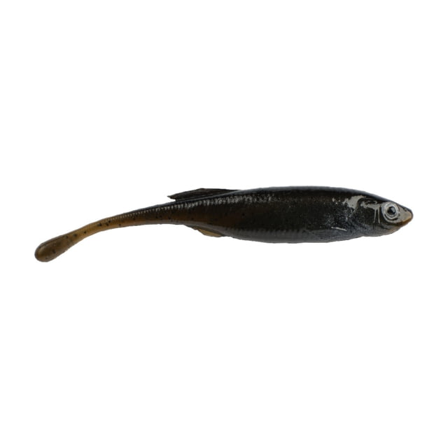Berkley Berkley PowerBait Drip Minnow Soft Bait 4in 5 Pack Green Pumpkin Shad