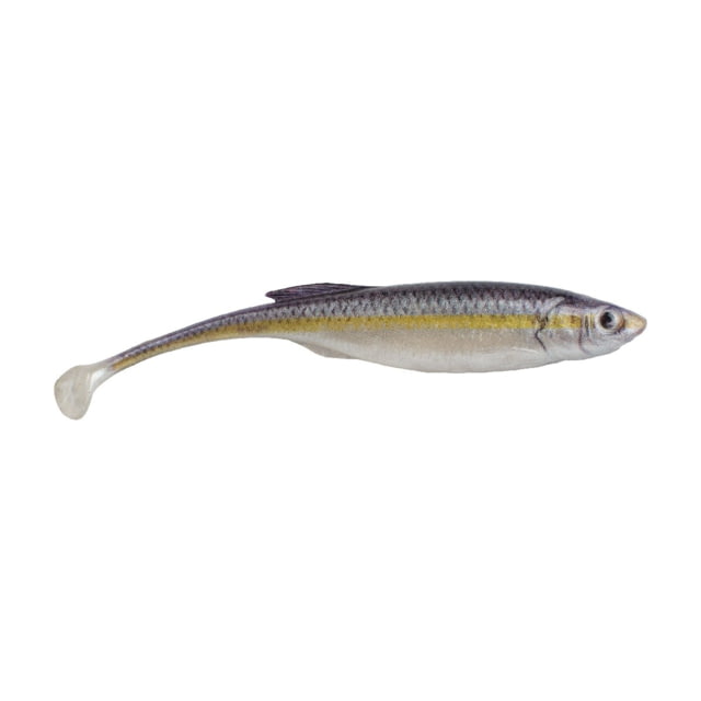 Berkley Berkley PowerBait Drip Swimmer Soft Bait 3in 6 Pack Black Shad