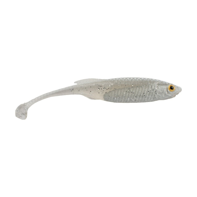 Berkley Berkley PowerBait Drip Swimmer Soft Bait 3in 6 Pack White Shiner