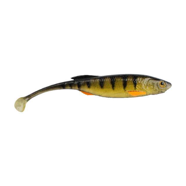 Berkley Berkley PowerBait Drip Swimmer Soft Bait 5in 4 Pack Ghost Perch