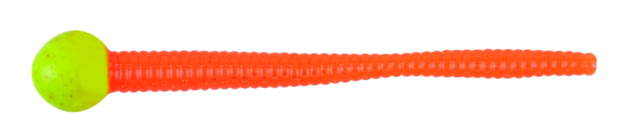 Berkley PowerBait Floating Mice Tails Soft Bait 3 3in Chartreuse & Fluorescent Orange