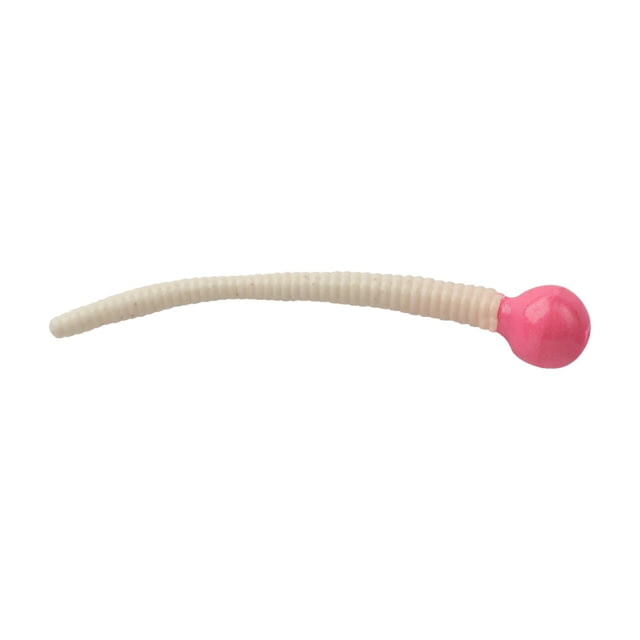 Berkley Berkley PowerBait Floating Mice Tails Soft Bait 2in 15 Pack PowerBait Bubblegum/White