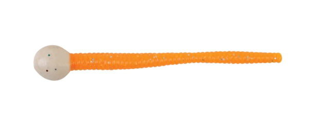 Berkley Berkley PowerBait Floating Mice Tails Soft Bait 3in 13 Pack PowerBait Glow/Orange Silver