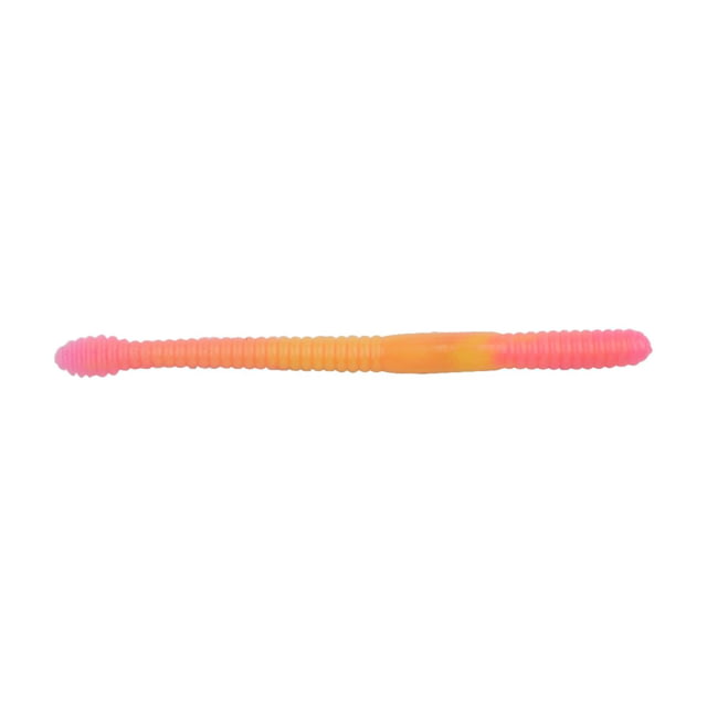 Berkley Berkley PowerBait Floating Steelhead Worm Soft Bait Lures 13 Pack Pink Lemonade