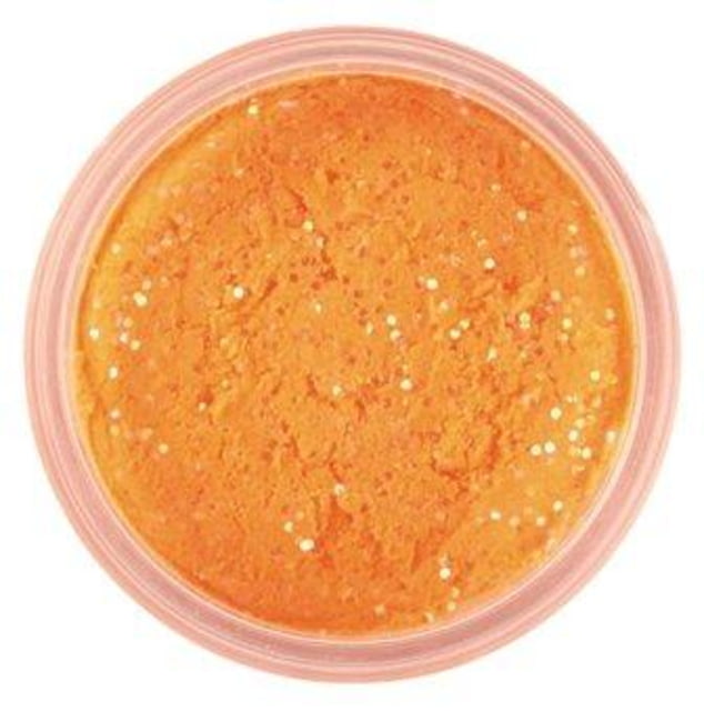 Berkley PowerBait Glitter Chroma-Glow Dough Orange Glitter