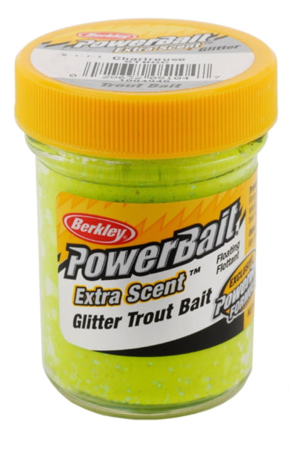 Berkley Berkley PowerBait Glitter Trout Bait Chartreuse