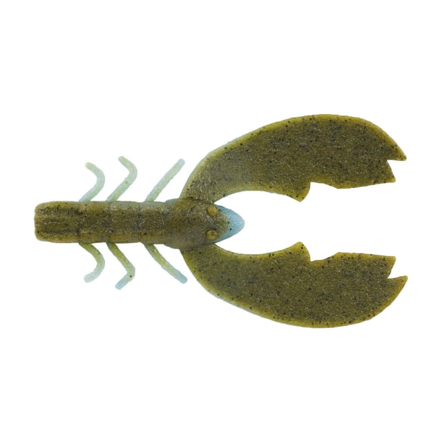Berkley Berkley PowerBait MaxScent Chigger Craw Soft Bait 3in 8 Pack Blue Craw