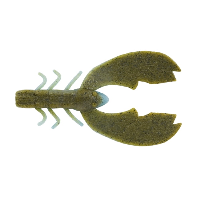 Berkley PowerBait MaxScent Chigger Craw Soft Bait 3in / 8cm Blue Craw