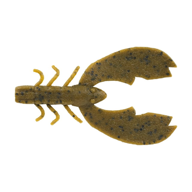 Berkley Berkley PowerBait MaxScent Chigger Craw Soft Bait 4in 7 Pack Green Pumpkin