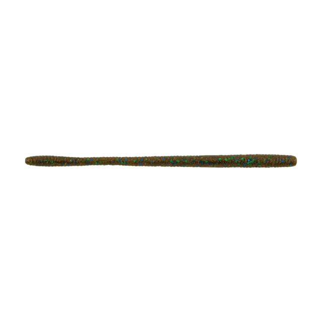 Berkley Berkley PowerBait MaxScent D-Worm Soft Bait 10 Pack Green Pumpkin Candy Red