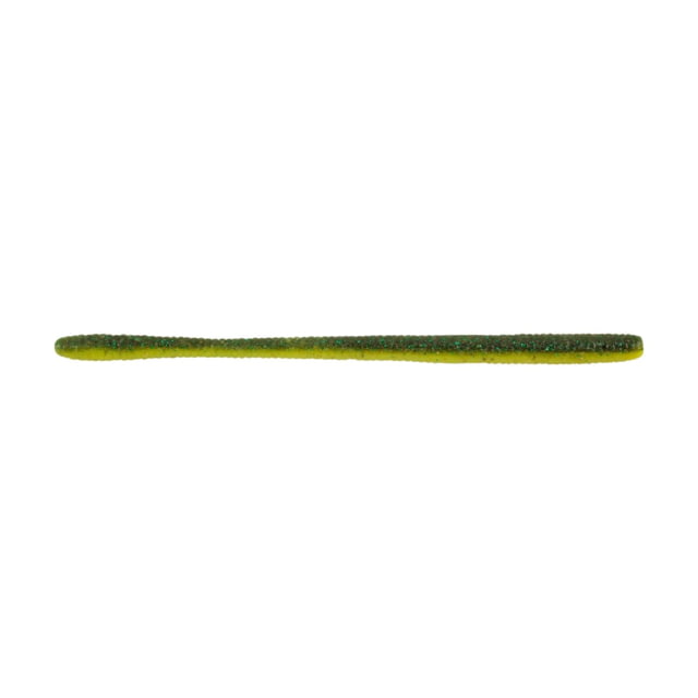 Berkley Berkley PowerBait MaxScent D-Worm Soft Bait 10 Pack Mean Green