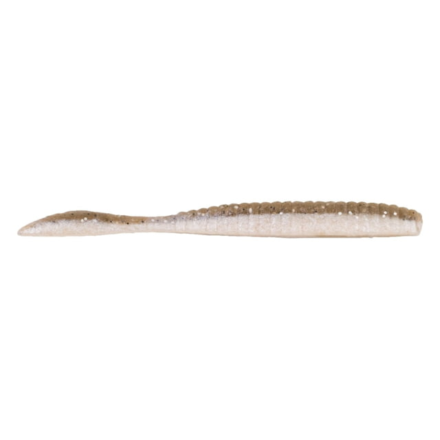 Berkley Berkley PowerBait MaxScent Flat Worm 3.6in 10 Pack Brown Back