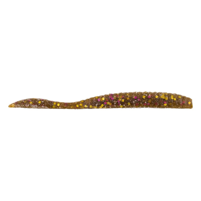 Berkley Berkley PowerBait MaxScent Flat Worm 3.6in 10 Pack Mango Magic