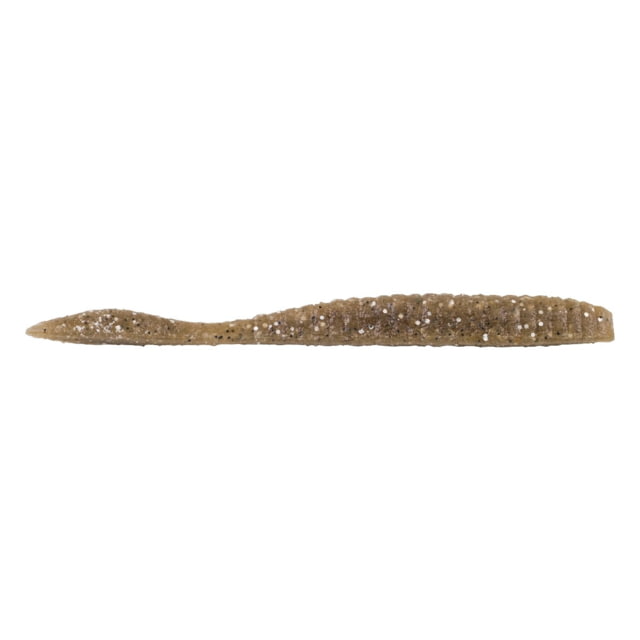 Berkley Berkley PowerBait MaxScent Flat Worm 3.6in 10 Pack Natural Shad