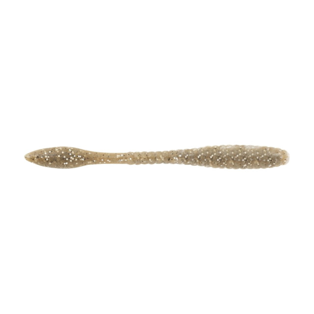 Berkley Berkley PowerBait MaxScent Flat Worm 4.5in 8 Pack Brown Back
