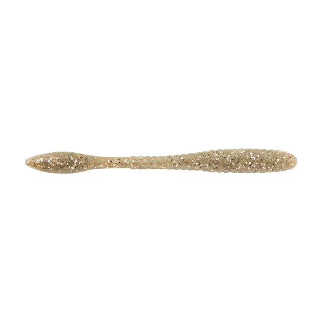 Berkley Berkley PowerBait MaxScent Flat Worm 4.5in 8 Pack Natural Shad