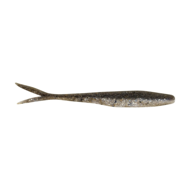 Berkley PowerBait MaxScent Flatnose Minnow Soft Bait 4in 10 Pack Black Shiner