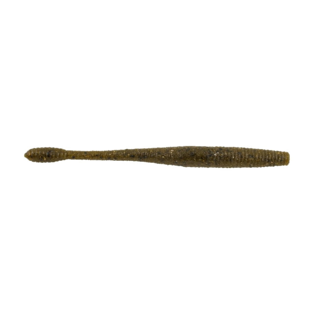 Berkley Berkley PowerBait MaxScent Hit Worm Soft Bait 4.5in 10 Pack Green Pumpkin