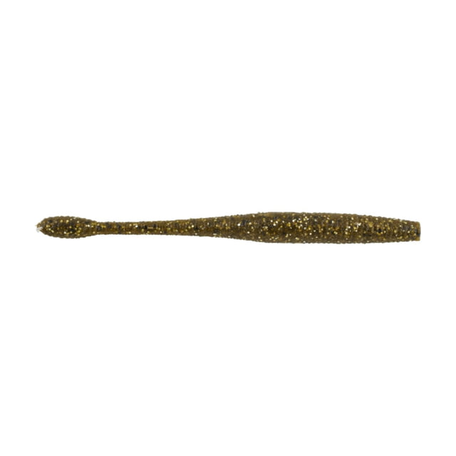 Berkley Berkley PowerBait MaxScent Hit Worm Soft Bait 4.5in 10 Pack Green Pumpkin Magic