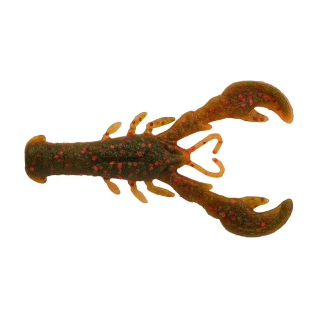 Berkley PowerBait MaxScent Lilft Super Trooper Soft Bait 2 1/2in / 6cm Watermelon Copper/Orange w/Red